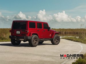 Jeep Wrangler JK Custom Wheels - HF-5 by Vossen - Satin Bronze Jeep Wrangler JK Custom Wheels - HF-5 by Vossen - Satin Bronze